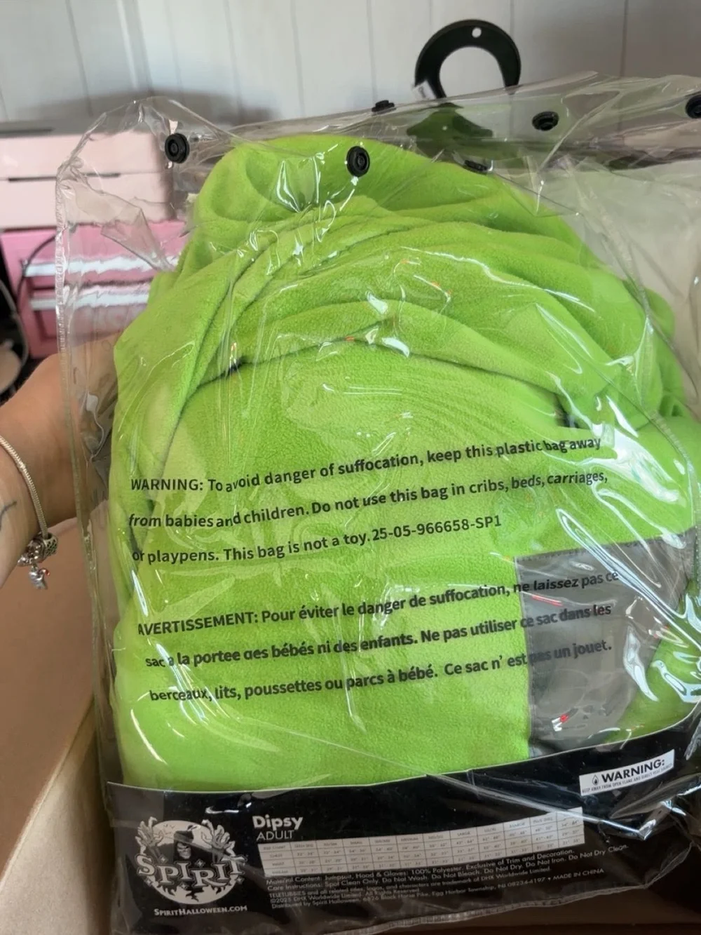 Adult telletubbie costume - dipsy brand new - Picture 2 of 2
